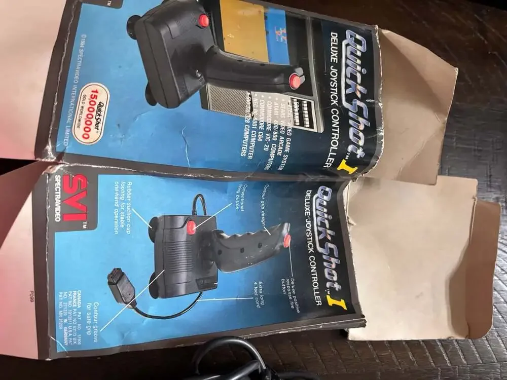 Spectravideo QuickShot I Deluxe Joystick Controller with Original Box